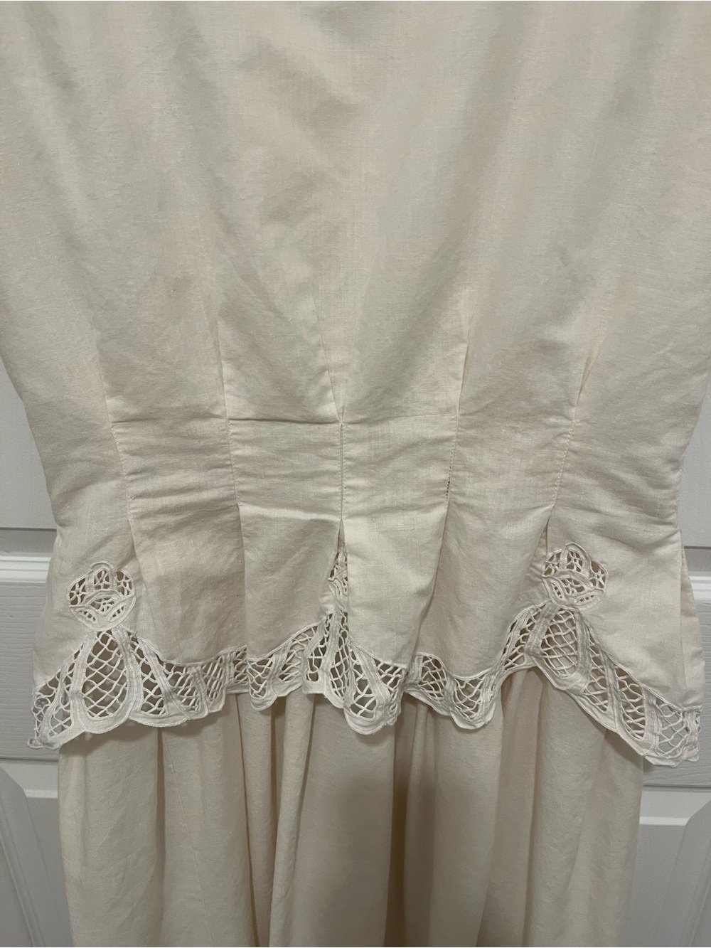 Vintage Plaza South 1980s Romantic Victorian Revival Dress Size 10 - Picture 5 of 12